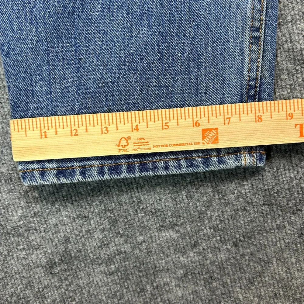 Levi's 550 Jeans Men's Blue Denim Straight Pockets Classic‎ Zip Fly - 36X33